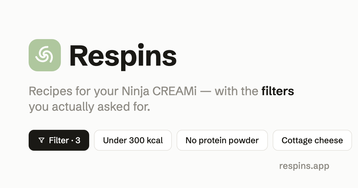 I built an app for the ninja CREAMi. logo